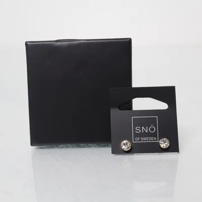 Örhängen (Guldfärgad) från Snö of Sweden Okänd metall