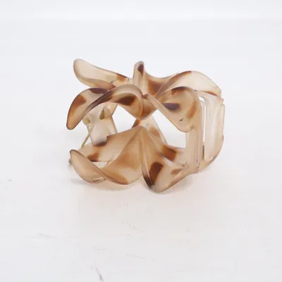 Hair clamp (Beige, Brown, Multicolored)