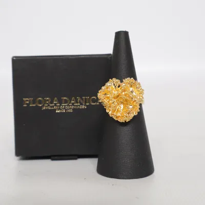 Ring (Guldfärgad) från Flora Danica Guld