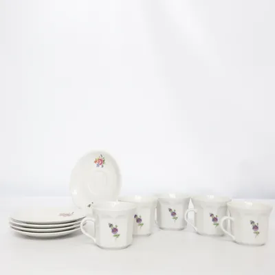 Kopp (Vit, Flerfärgad) från Kahla