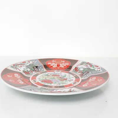 Serveringsfat (Vit, Flerfärgad)