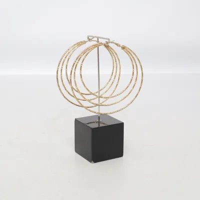 Earrings (Gold) Unknown metal