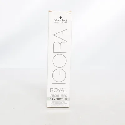 Haarverf (Igora Royal Absolutes Silverwhite) van Schwarzkopf