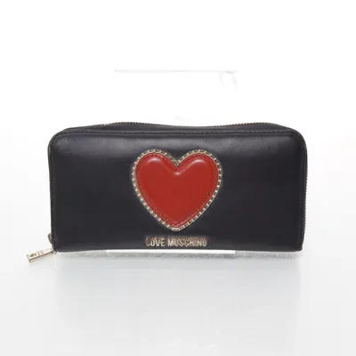 Plånbok (Svart) från Love Moschino Skinnimitation