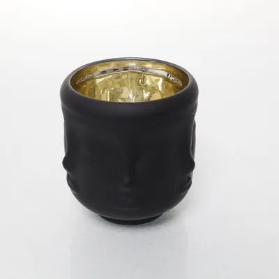 Ljuslykta (Svart, Guldfärgad) från Rusta