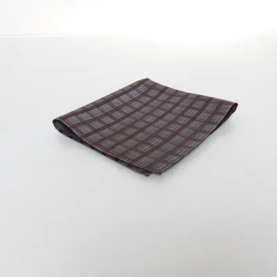 Handkerchief (Brown, Multicolored) Silk