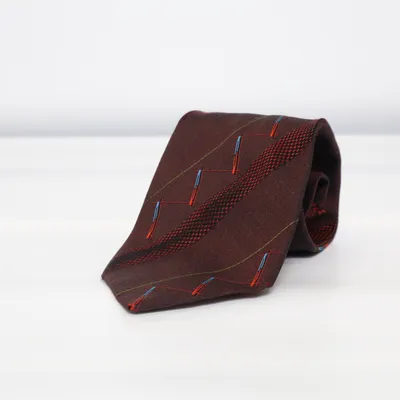 Tie (Red, Multicolored) from Punch