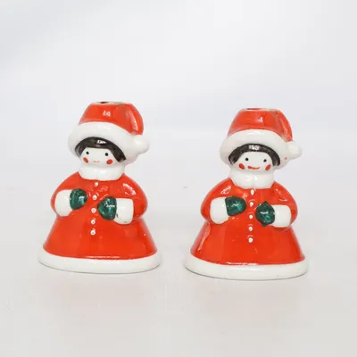 Kandelaar (Rood, Wit, Zwart)