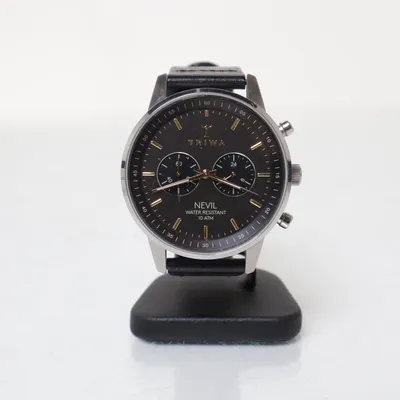 Wristwatch (Black, Gray) from Triwa