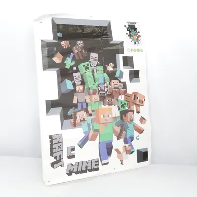 Plakat fra Minecraft