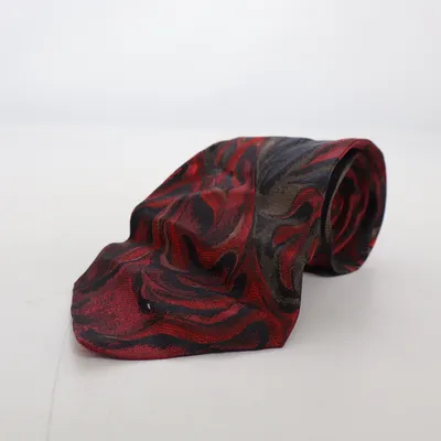 Cravate (Rouge, Bleu, Gris) de Enrico Ceasare Soie