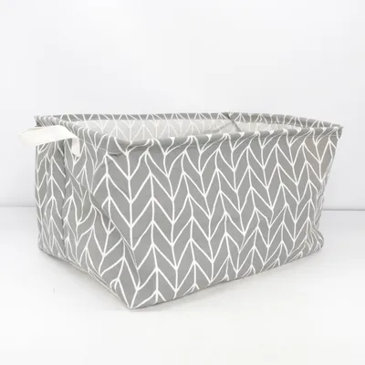 Panier à linge (Gris, Blanc)