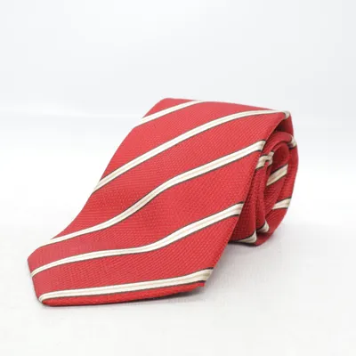 Stropdas (Rood, Beige) van Giorgio Armani Zijde