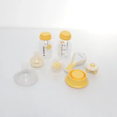 Nappflaska (Transparent, Gul) från Medela