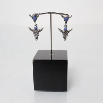 Örhängen (Silverfärgad) Okänd metall