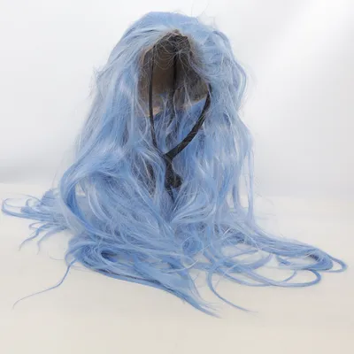 Pruik (Blauw)