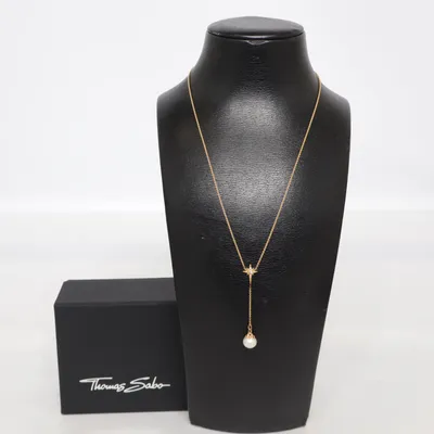 Collier (Or, Blanc) de Thomas Sabo Argent