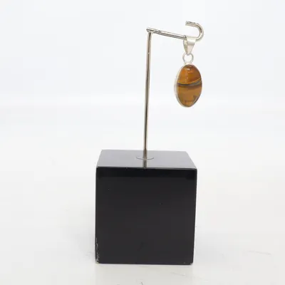 Pendentif (Marron, Argent) de Edelstein Argent