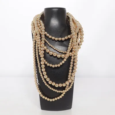 Halsband (Guldfärgad) Okänd metall