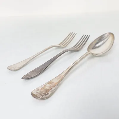 Bestick (Silverfärgad)