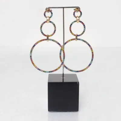Oorbellen (Goud, Meerkleurig) van Kurt Geiger Onbekend materiaal