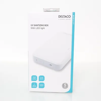 Phone accessory (White) from Deltaco