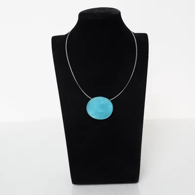 Ketting (Zilver, Turquoise) van Culture Onbekend materiaal