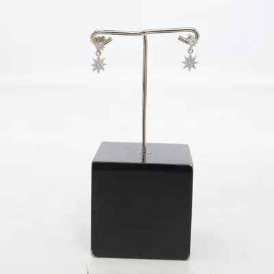 Earrings (Silver) from Glitter Silver