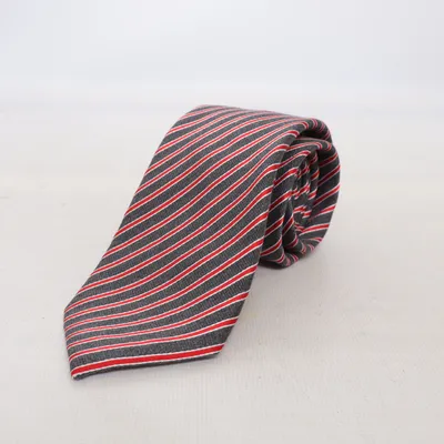 Tie (Gray, Red, White) from Linus Silk