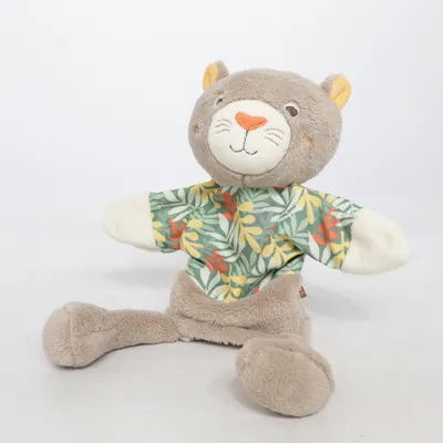 Hand puppet (Gray, Multicolored) from Fehn