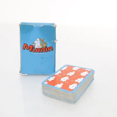 Spelkort (Blå, Röd, Flerfärgad) från Moomin