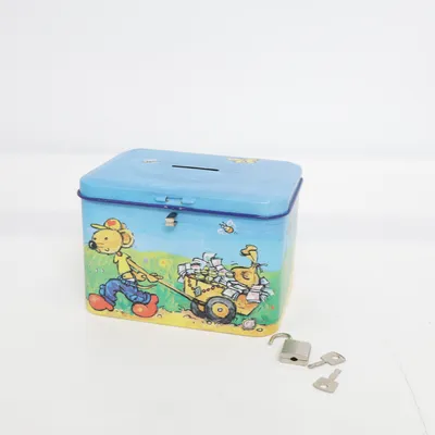 Money box (Blue, Multicolored) from Fridolin