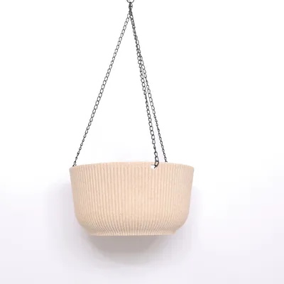 Hængevase (Beige)