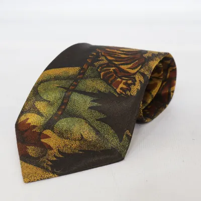 Slips (Brun, Grön, Gul) från Thai Silk Silke