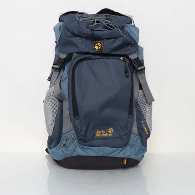 Campingryggsäck (Blå, Svart, Gul) från Jack Wolfskin