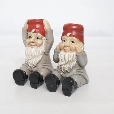 Ljuslykta (Grå, Röd, Svart) från Ann Design