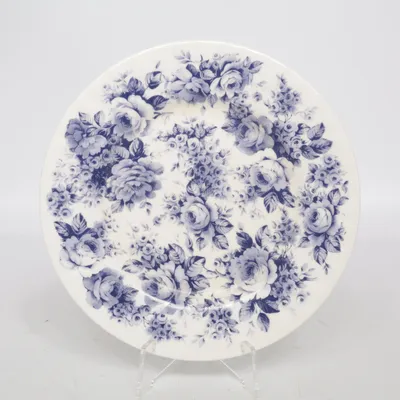 Tallrik (Blå, Vit) från Roy Kirkham