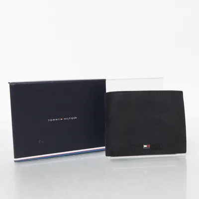 Wallet (Black) from Tommy Hilfiger Leather
