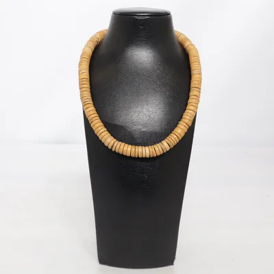 Halsband (Brun) Okänd metall