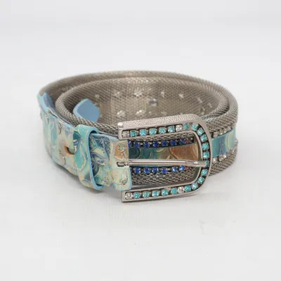 Riem (Blauw, Zilver, Meerkleurig) van Nanni