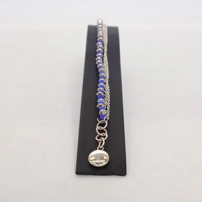 Anklet (Blue, Silver) from Åhléns Unknown metal