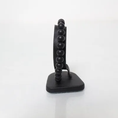 Armband (Svart, Silverfärgad) Okänd metall