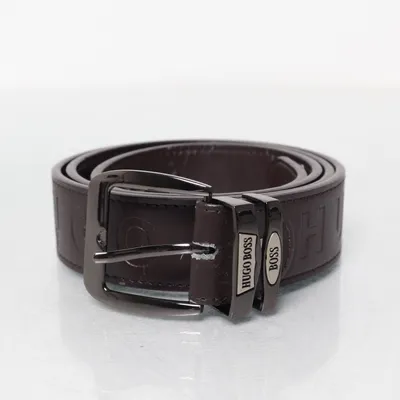 Riem (Bruin) van Boss Hugo Boss Leer
