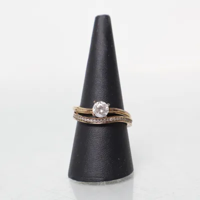 Ring (Guldfärgad) från Jette Silver