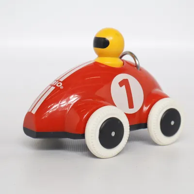 Leksaksbil (Röd, Vit, Gul) från Brio