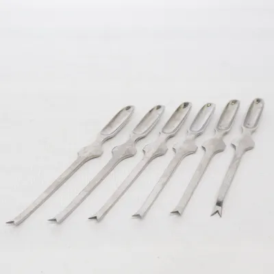 Skaldjursbestick (Silverfärgad)