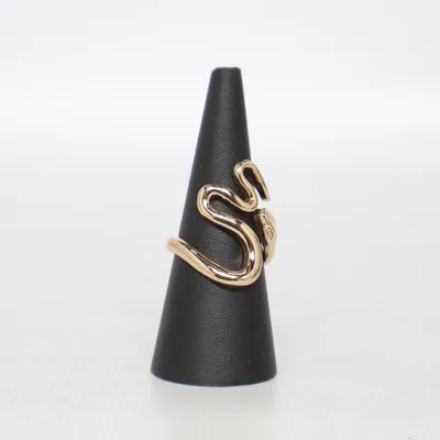 Ring (Guldfärgad) från Fire & Glory Rostfritt stål