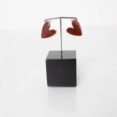 Örhängen (Röd, Guldfärgad) från Orelia Rostfritt stål