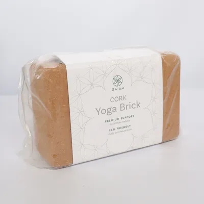 Yogablock (Cork Yoga Brick) från Gaiam