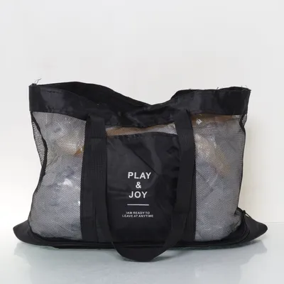 Laundry basket (Black) from Play & Joy